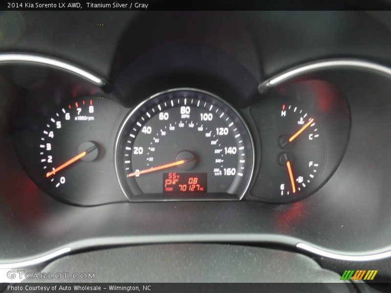 Titanium Silver / Gray 2014 Kia Sorento LX AWD