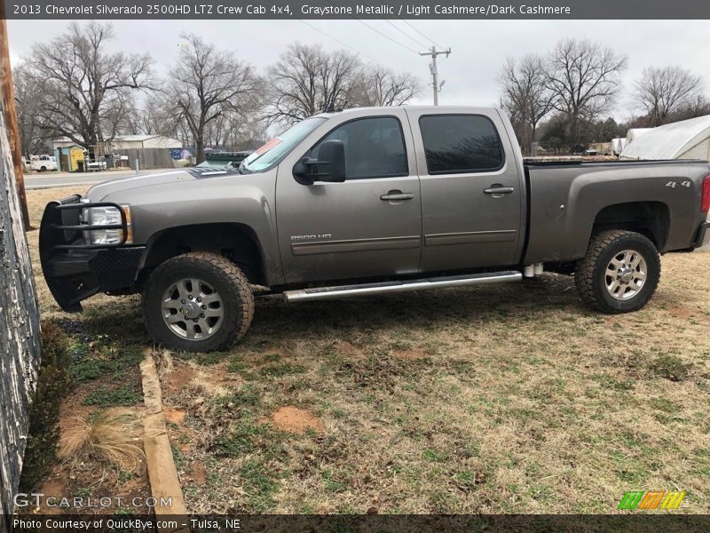 Graystone Metallic / Light Cashmere/Dark Cashmere 2013 Chevrolet Silverado 2500HD LTZ Crew Cab 4x4