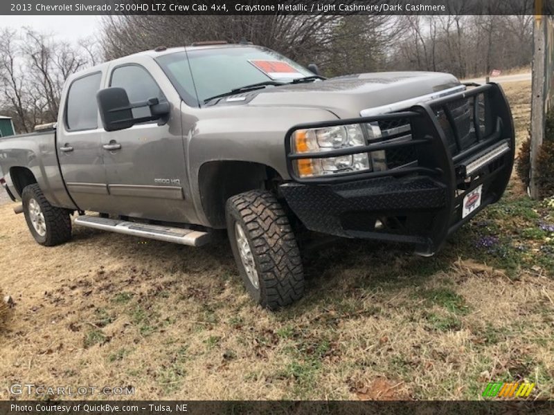 Graystone Metallic / Light Cashmere/Dark Cashmere 2013 Chevrolet Silverado 2500HD LTZ Crew Cab 4x4