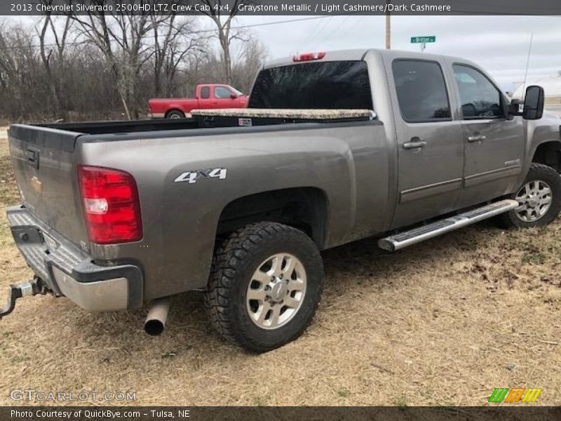 Graystone Metallic / Light Cashmere/Dark Cashmere 2013 Chevrolet Silverado 2500HD LTZ Crew Cab 4x4
