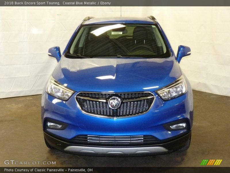 Coastal Blue Metallic / Ebony 2018 Buick Encore Sport Touring