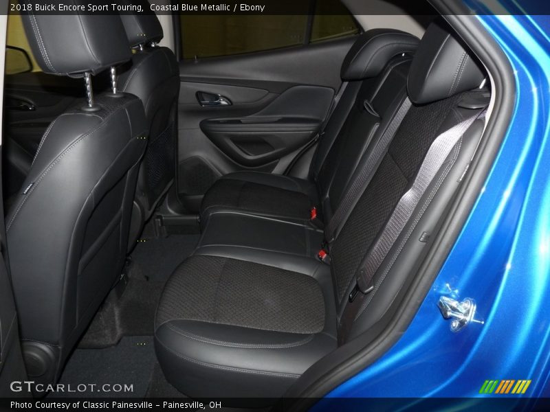 Coastal Blue Metallic / Ebony 2018 Buick Encore Sport Touring