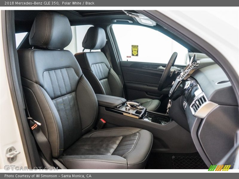 Polar White / Black 2018 Mercedes-Benz GLE 350