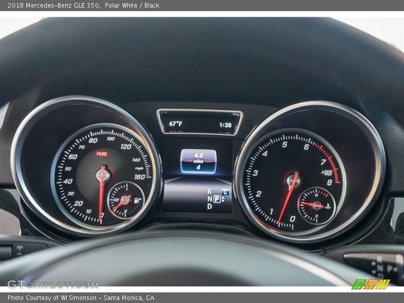 Polar White / Black 2018 Mercedes-Benz GLE 350