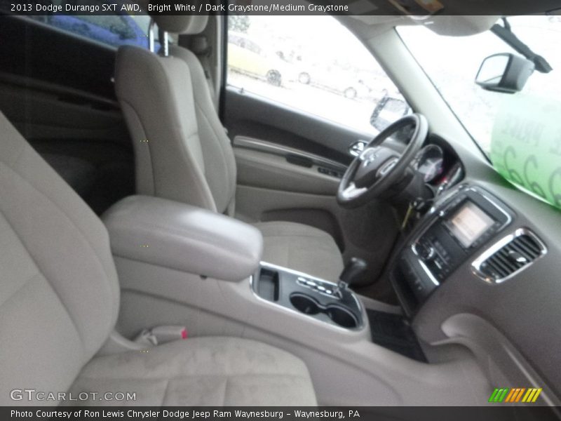 Bright White / Dark Graystone/Medium Graystone 2013 Dodge Durango SXT AWD