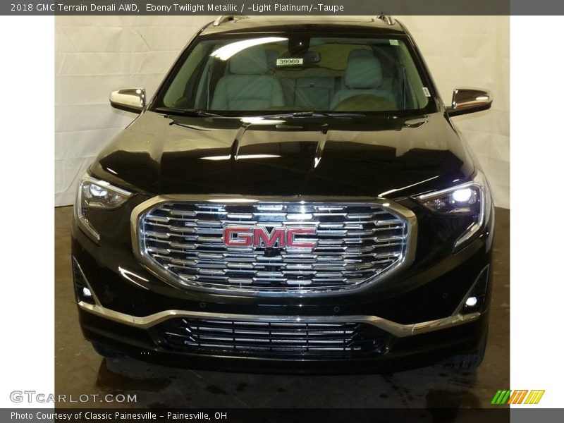 Ebony Twilight Metallic / ­Light Platinum/­Taupe 2018 GMC Terrain Denali AWD