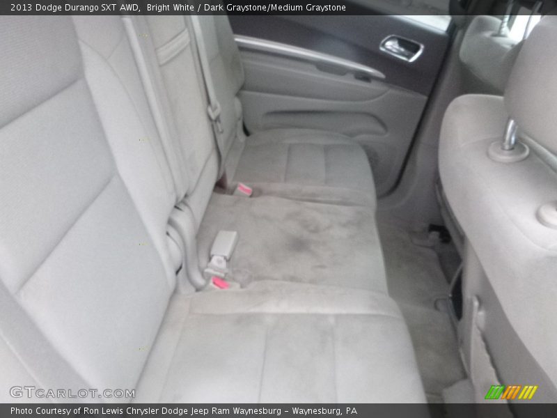 Bright White / Dark Graystone/Medium Graystone 2013 Dodge Durango SXT AWD
