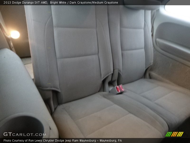 Bright White / Dark Graystone/Medium Graystone 2013 Dodge Durango SXT AWD