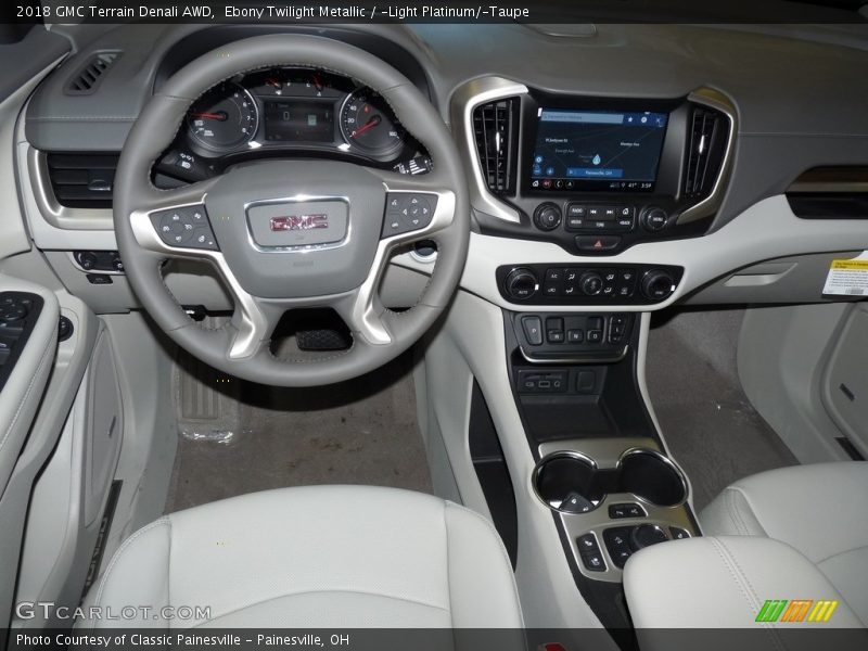 Ebony Twilight Metallic / ­Light Platinum/­Taupe 2018 GMC Terrain Denali AWD
