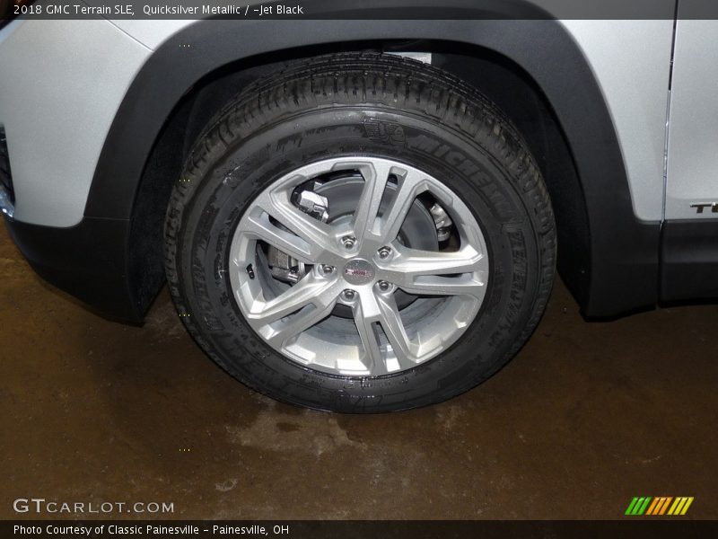 Quicksilver Metallic / ­Jet Black 2018 GMC Terrain SLE