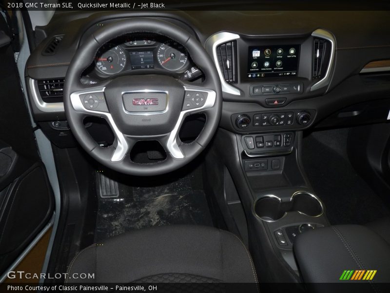 Quicksilver Metallic / ­Jet Black 2018 GMC Terrain SLE
