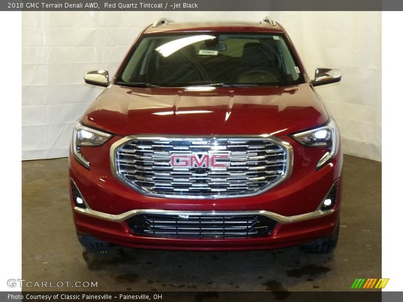 Red Quartz Tintcoat / ­Jet Black 2018 GMC Terrain Denali AWD