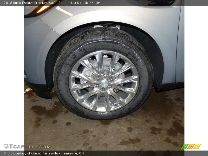 Pepperdust Metallic / Shale 2018 Buick Enclave Premium AWD
