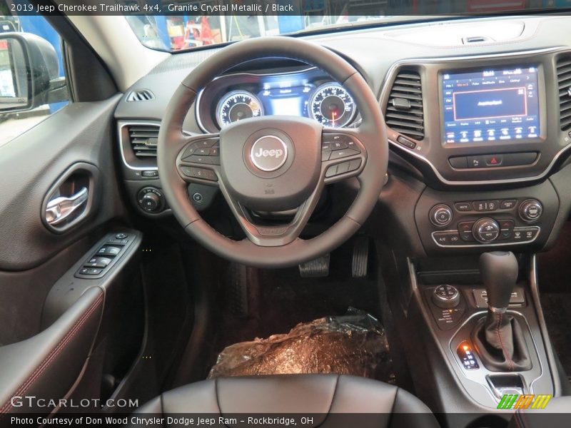 Dashboard of 2019 Cherokee Trailhawk 4x4