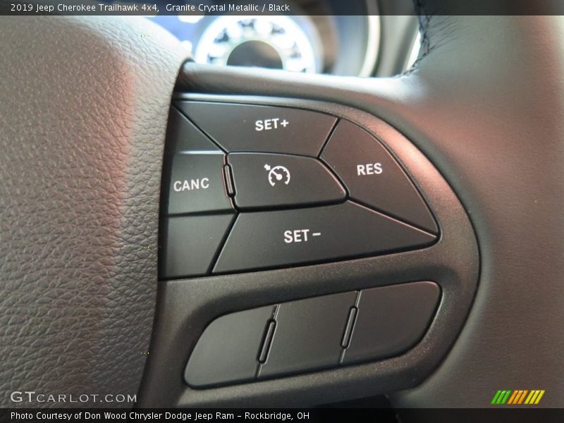 Controls of 2019 Cherokee Trailhawk 4x4