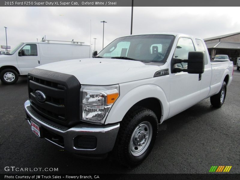 Oxford White / Steel 2015 Ford F250 Super Duty XL Super Cab