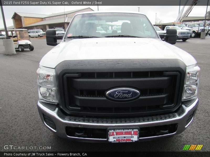 Oxford White / Steel 2015 Ford F250 Super Duty XL Super Cab