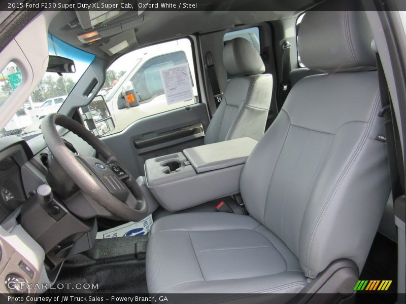 Oxford White / Steel 2015 Ford F250 Super Duty XL Super Cab
