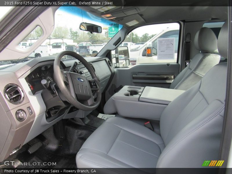 Oxford White / Steel 2015 Ford F250 Super Duty XL Super Cab