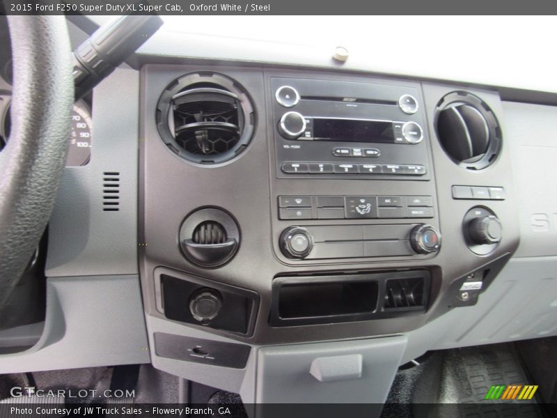 Oxford White / Steel 2015 Ford F250 Super Duty XL Super Cab