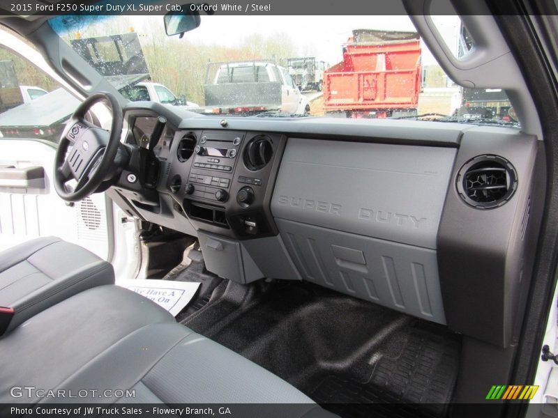 Oxford White / Steel 2015 Ford F250 Super Duty XL Super Cab