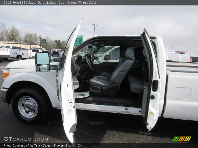 Oxford White / Steel 2015 Ford F250 Super Duty XL Super Cab