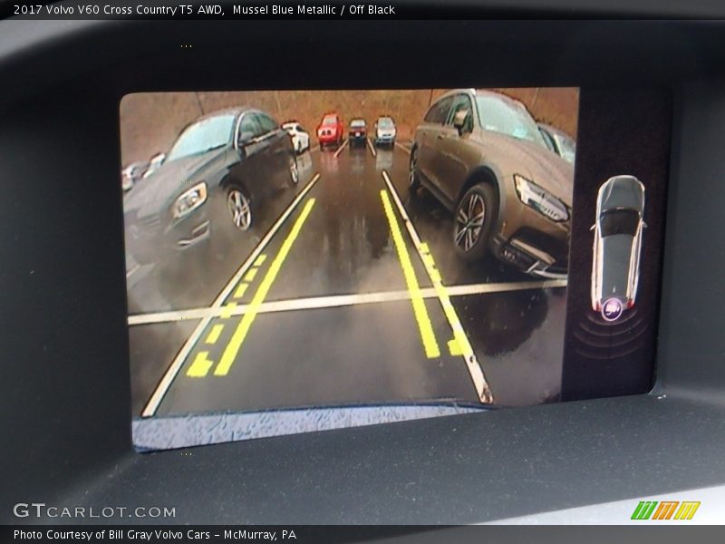 Mussel Blue Metallic / Off Black 2017 Volvo V60 Cross Country T5 AWD