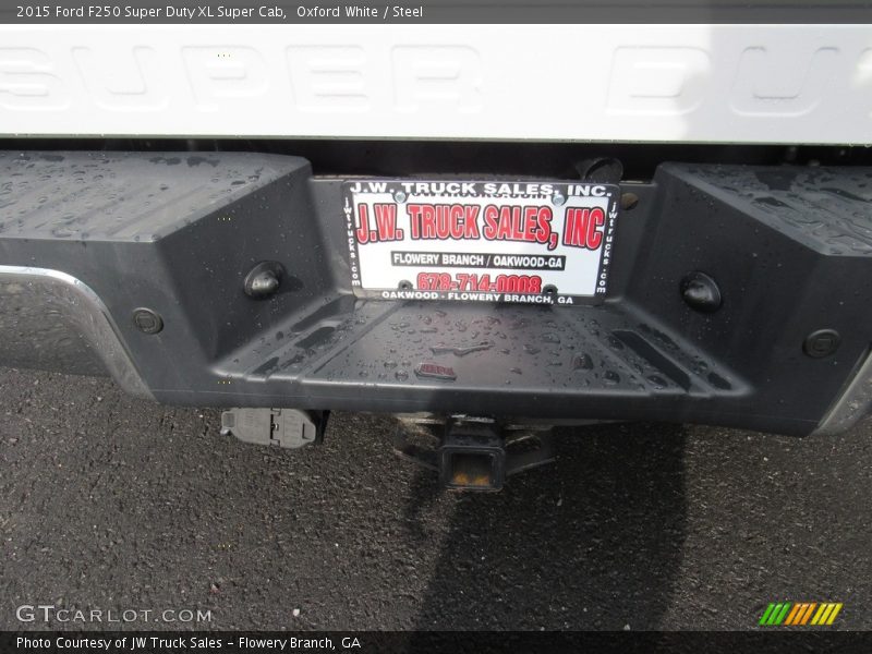 Oxford White / Steel 2015 Ford F250 Super Duty XL Super Cab