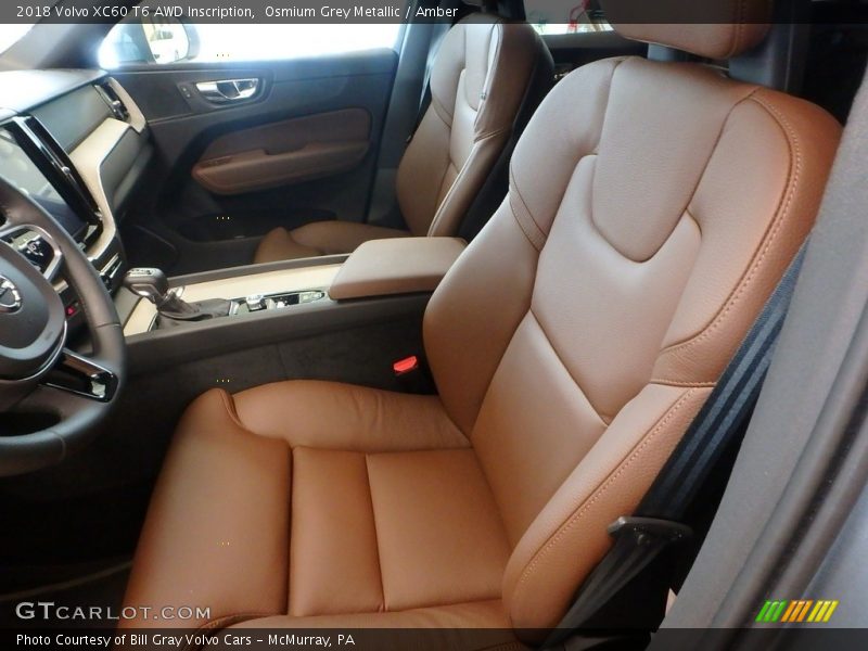 Front Seat of 2018 XC60 T6 AWD Inscription