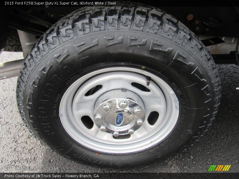 Oxford White / Steel 2015 Ford F250 Super Duty XL Super Cab