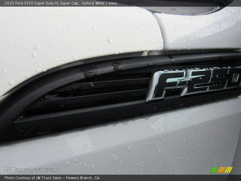 Oxford White / Steel 2015 Ford F250 Super Duty XL Super Cab
