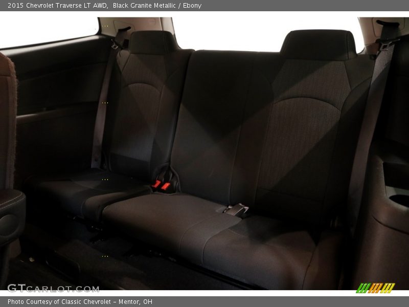 Black Granite Metallic / Ebony 2015 Chevrolet Traverse LT AWD