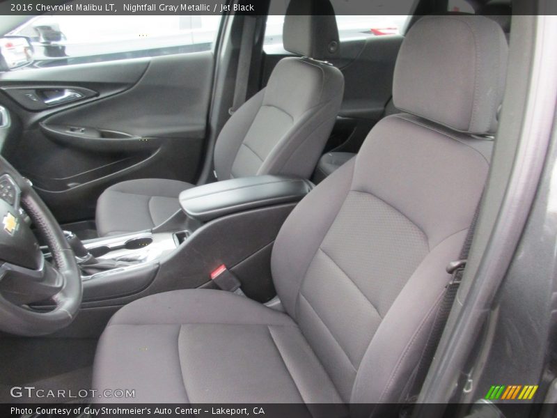 Nightfall Gray Metallic / Jet Black 2016 Chevrolet Malibu LT