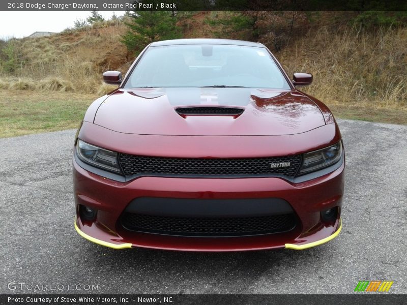 Octane Red Pearl / Black 2018 Dodge Charger Daytona