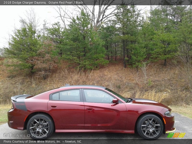 Octane Red Pearl / Black 2018 Dodge Charger Daytona