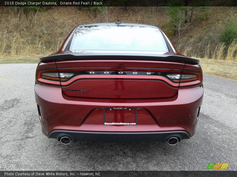Octane Red Pearl / Black 2018 Dodge Charger Daytona