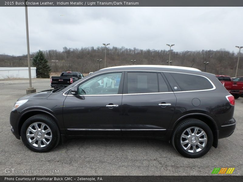 Iridium Metallic / Light Titanium/Dark Titanium 2015 Buick Enclave Leather