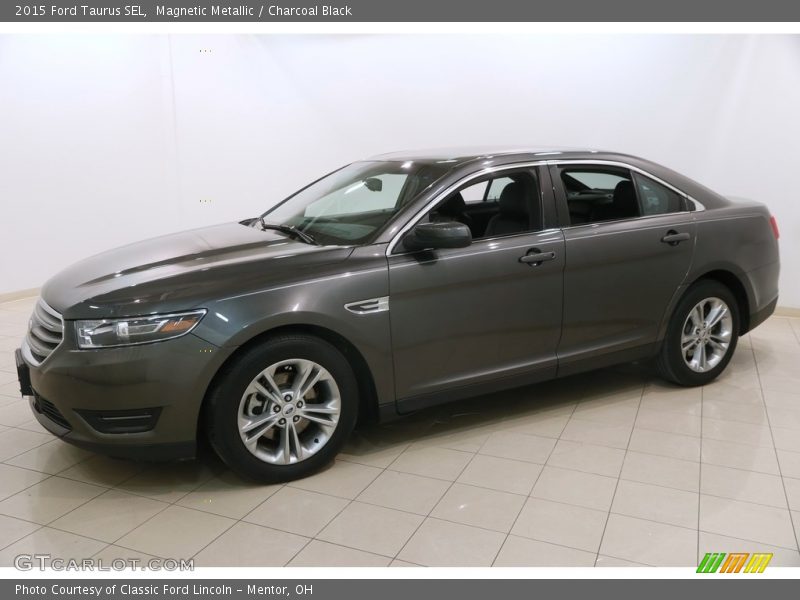 Magnetic Metallic / Charcoal Black 2015 Ford Taurus SEL