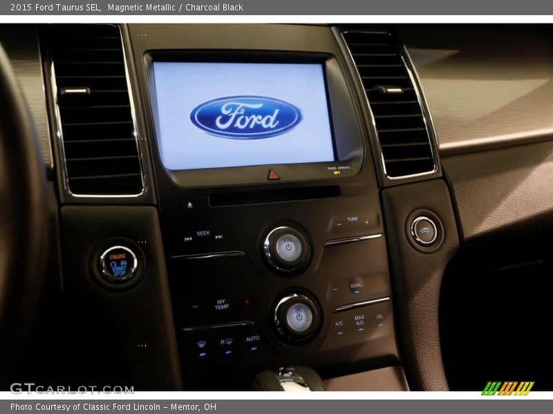 Magnetic Metallic / Charcoal Black 2015 Ford Taurus SEL
