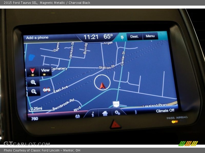 Magnetic Metallic / Charcoal Black 2015 Ford Taurus SEL