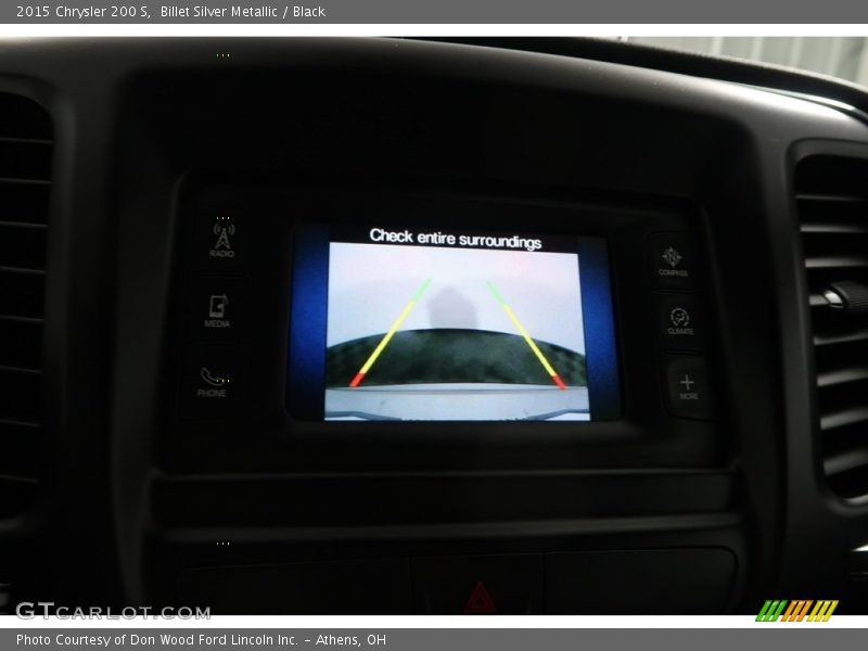 Billet Silver Metallic / Black 2015 Chrysler 200 S