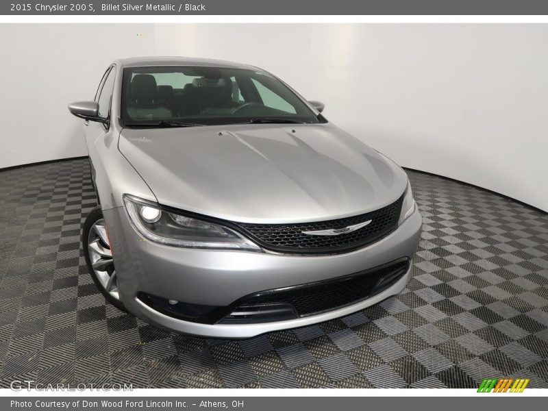 Billet Silver Metallic / Black 2015 Chrysler 200 S
