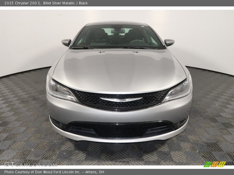 Billet Silver Metallic / Black 2015 Chrysler 200 S