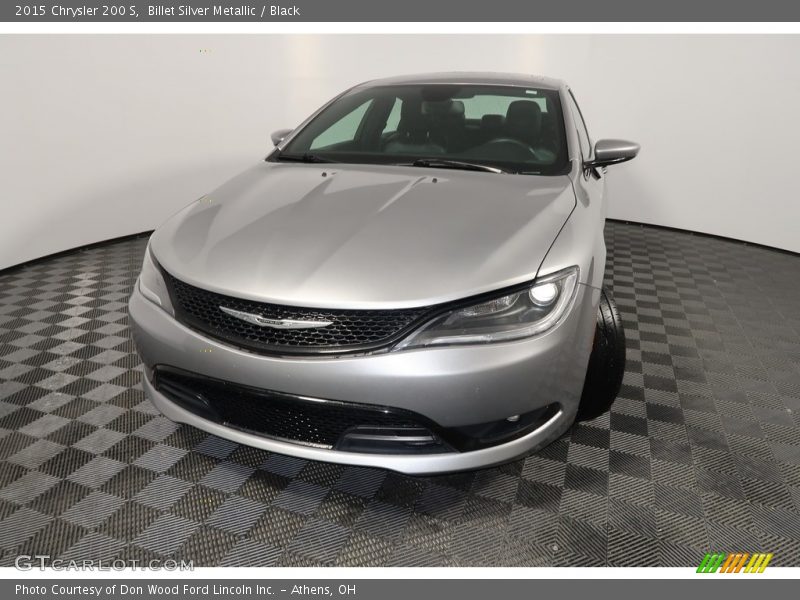 Billet Silver Metallic / Black 2015 Chrysler 200 S