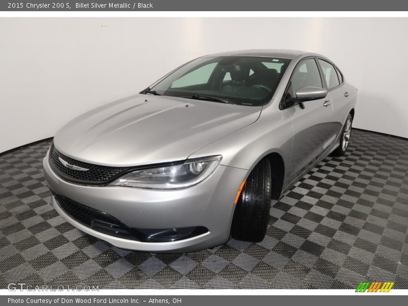 Billet Silver Metallic / Black 2015 Chrysler 200 S