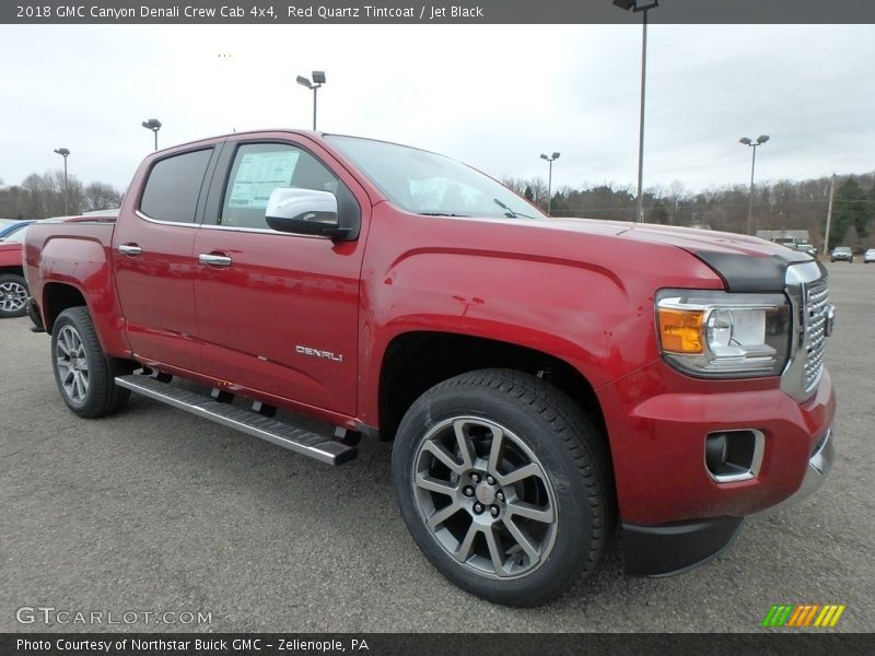  2018 Canyon Denali Crew Cab 4x4 Red Quartz Tintcoat