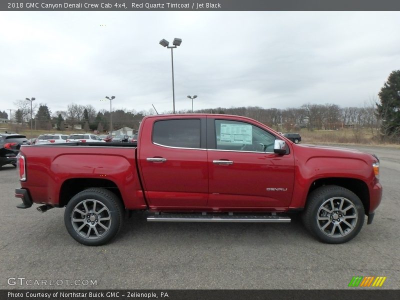  2018 Canyon Denali Crew Cab 4x4 Red Quartz Tintcoat