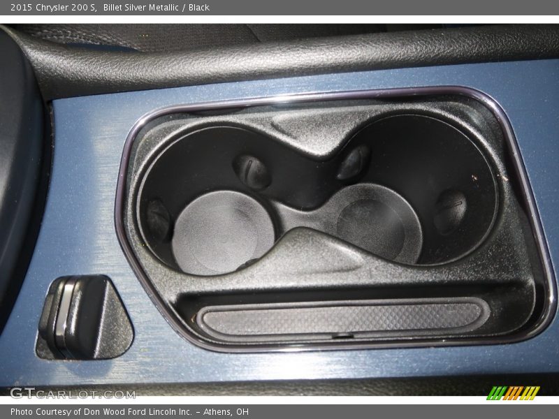 Billet Silver Metallic / Black 2015 Chrysler 200 S