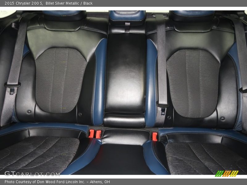 Billet Silver Metallic / Black 2015 Chrysler 200 S