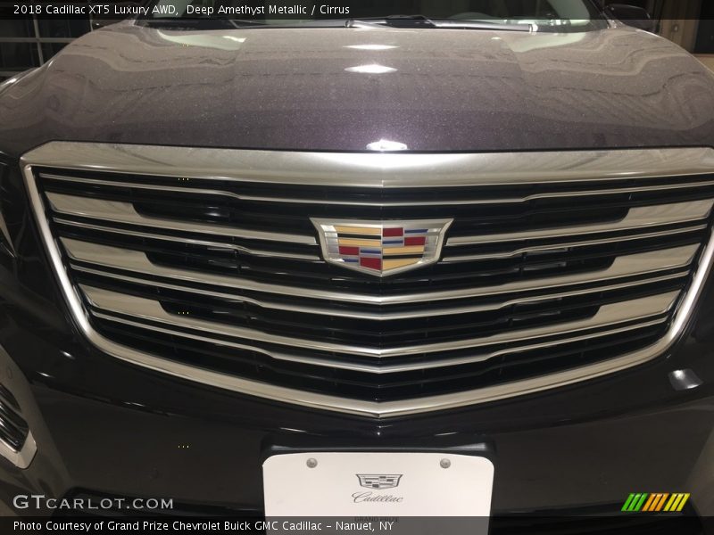 Deep Amethyst Metallic / Cirrus 2018 Cadillac XT5 Luxury AWD
